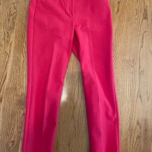 White House Black Market Red Slim Ankle pants, size 2
